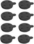 Brake Pads,4 Pairs Semi Metal Brake Disc Rotor Pad for 10inch Electric Scooter