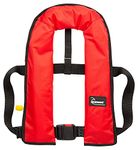 Bluewave Lightweight Manual 'Pull Cord to Inflate' Gas Lifejacket 150N Red