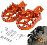JFG RACING Motorcycle Foot pegs Dirt Bike Footpegs For CRF50 CRF70 CRF110 XR50 XR70 XR110 Pit Bike Chinese Stomp Demon X WPB Orion M2R Lucky MX Thumpstar Piranha Tao Tao KAYO - Orange