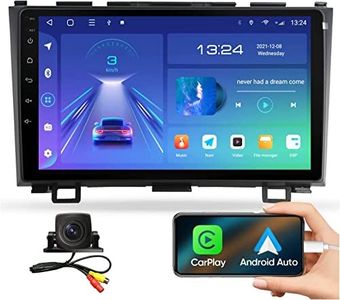 5G WiFi 8 Core (2G Ram 32G ROM) Car Stereo Radio 9 Inch for Honda CRV 2007-2011 with Carplay Android Auto,Android 10.0 GPS Navigation with Bluetooth,WiFi,Mirror Link, Backup 1080P, Support SWC…