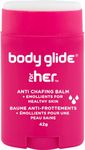 Body Glide For Her Moisturizing Anti Chafe Balm Stick (for Canadian Sale Only), 42g, Magenta