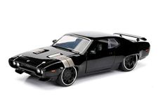 Jada Toys Fast & Furious 8 Diecast Dom's Plymouth GTX Vehicle (1:24 Scale)