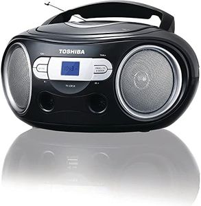 Toshiba TY-CRS9 Portable CD Boombox with AM/FM Stereo and Aux Input