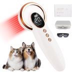 Pro Infra Red Light Cold Laser Therapy Device for Dog Pet Equine Home Near Red Light Therapy Machine for Pain Relief, Cat Puppy Horse 650/808 nm LLLT Vet Therapeutic Wand Animal Hip Leg Joint Muscle