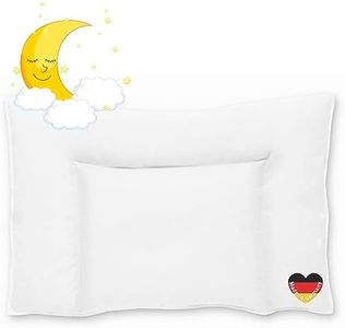 Koru Kids® Children's Pillow 40 x 60 cm - 100% Canadian Down - Children's Pillow 40 x 60 - Washable at 60 °C - Oeko-Tex - Children's Pillow - Made in Germany - Filling 180 g