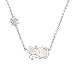 Necklace for Women Platinum Plated/