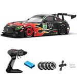 GoolRC Remote Control Drift Car Drift RC Cars 1/16 Remote Control Car 2.4GHz 4WD Remote Control Race Car Kids Gift for Children Boys Girls Tires Replaceable with LED Light