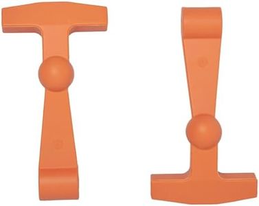 2-Pack Replacement Lid Latches Compatible With Yeti and RTIC Hard Coolers, Designed and Manufactured - Larger, Ergonomically Improved Design That Fits all Yeti Tundra Coolers (Burnt Orange)