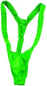 Acizi Tanga Borat Mankini para Hombre (Verde)