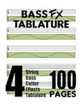 Bass FX Tablature 4-String Bass Gui