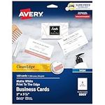 Avery Clean Edge Printable Business