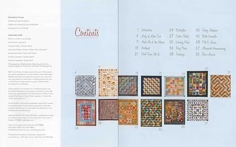 Leisure Arts Quiltmaker Devoted to Scraps Quilting Book