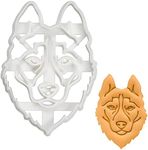BAKERLOGY Husky Face Cookie Cutter 