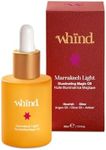 whind Marrakech Light Illuminating Magic Oil – Nourishing Face Serum with Argan Oil & Jojoba Oil – Award Winning Facial Oil – Boosts Radiance & Brightens Complexion – 30ml