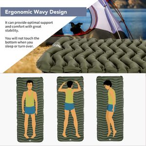 Unigear Ultralight Inflatable Sleeping Pad – Compact Air Camping Mattress