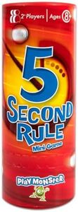 5 Second Rule GF003 Mini, Travel Card Game