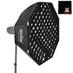 Godox 120cm Top Octagon Grid Softbox Bowens Mount for Photo Studio Video Flash LED Lighting