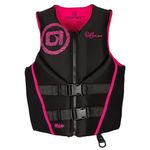 O'Brien Women's Traditional Neoprene USCGA Life Jacket, Pink, X-Large