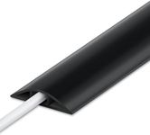 LZEOY 10FT Floor Cord Cover, Black 