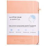 The Little Calm and Happy Planner – Weekly and Monthly Undated Productivity Planner Habit Tracker, Journal Notebook for Happiness, Motivation, Productivity and Life Balance – A5 (Pink)