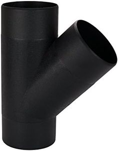 Woodriver Dust Connection 5" X 5" X 5" Y Fitting For Dust Collection System