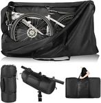 Bike Travel Bag, Upgraded 900D Heavy Duty MTB with Strong Webbing, Portable Folding 26-29 inch Bicycle Bags Bike Box Case, Transport Bicycle Storage Carry Bag Waterproof for Airplane Shipping