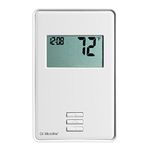 WarmlyYours UTN4-4999 nTrust Non Programmable Thermostat, with Floor Sensor, Class A GFCI, (White)