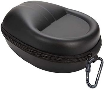 Stealodeal Headset Headphone Carrying Case Earpads Storage Bag Headphone Pouch Portable Anti-Pressure (EVA-Black)