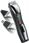 Wahl Color Pro All in One Rechargeable Cordless Color Coded Beard Trimmer with Detail Eyebrow Trimmer and Rotary Nose Hair Trimmer for Men- Model 3025945