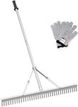 Landscape Rake 36 Inch Head, Leaf R