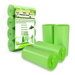 Tall Kitchen Trash Bags 13 Gallon, 60 Counts, Extra Thick 1.18 Mils Recycling Garbage Bags for Kitchen Yard Home Office