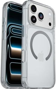 OtterBox Symmetry Series Clear MagSafe Case for iPhone 17 Pro, Shockproof, Drop Proof, Protective Thin Case, 3X Tested to Military Standard, Clear