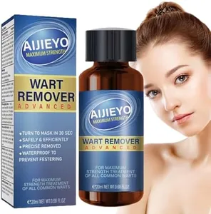 Allisthere Wart & Corn Remover, Easy to Use-Fast Removal of Flat Warts, Common Warts and Corns - Safe, Natural, and Potent for External Use