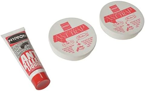 Nippon Ant Killer System – 2 Traps & 25g Liquid, Indoor/Outdoor, Refillable