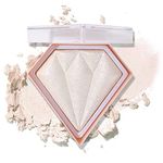 Face White Highlighter Makeup Palette Shimmer contour powder Waterproof Long-Lasting, Brightens Face Complexion Contour Illuminator Highlighters Blush Powder Makeup Palette - 01 Pearl White