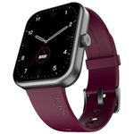 Noise Pulse 2 Max 1.85" Display, Bluetooth Calling Smart Watch, 10 Days Battery, 550 NITS Brightness, Smart DND, 100 Sports Modes, Smartwatch for Men and Women (Deep Wine)