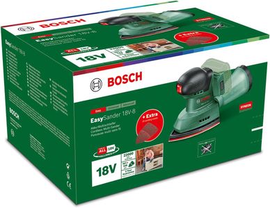 Bosch EasySander 18V Cordless Sander – Lightweight Handheld Power Tool