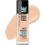 Maybelline New York Fit Me Matte+Poreless Liquid Foundation Medium Coverage For Oily Skin, 125 Nude Beige, 30Ml, Pack Of 1