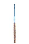 The Quilted Bear Crochet Hooks - Premium Soft Grip Floral Crochet Hooks with Ergonomic Polymer Clay Handle (5mm Crochet Hook)