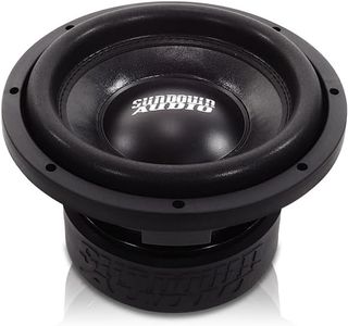 Sundown Audio SA-12 Classic Series 12" Dual 4 Ohm Subwoofer - Black Motor, 1000W RMS / 2000W Peak Power, Competition Grade, High-Temperature Voice Coil, Optimized for Deep Bass