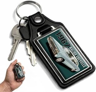 Brotherhood Car Key Chain for Chevelle - Classic Models Keychain for Men and Women Gift Key Ring - Malibu - 1967