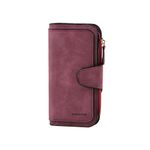 LHHMZ Womens Multiple Card Slots Wallets Ladies Purse Long Bifold Purse Clutch Bags Card Holders Organizer Coin Purse