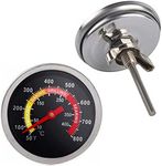 2 pcs BBQ Grill Temperature Gauge, 