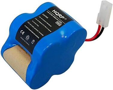 HQRP 4.8V 2000mAh Rechargeable Battery for Euro-Pro Shark Sweeper X1725QN VAC-V1930 Battery Pack Replacement