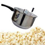 Stainless Steel Stovetop Popcorn Popper