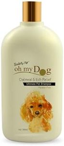 Foodie Puppies Oh My Dog Oatmeal Shampoo for Dogs and Puppies - 500ml | Paraben & Cruelty-Free Ultimate Pet Shampoo | Shiny, Soft Fur and Itch-Relief Coat | Suitable for All Breeds and Sizes