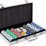 300PCS Poker Set with Aluminum Case