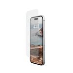 URBAN ARMOR GEAR UAG Designed for iPhone 16 Screen Protector Glass Clear, Glass Shield Double-Strengthened Tempered Glass Anti-fingerprint Ultra-clear HD Scratch-Resistant