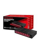 MERCUSYS 8-Port 100/1000Mbps Desktop Ethernet Switch/Hub, Ethernet Splitter, Saves Power by Up to 82%, Plug & Play, No Configuration Required (MS108G)