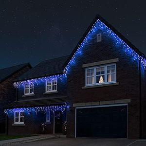36m 1200 LED Icicle Light for Christmas Decoration (Blue)